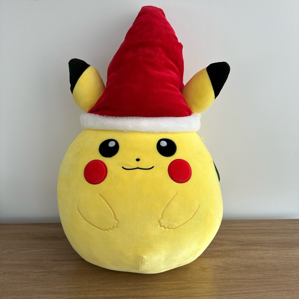 Pikachu Christmas Squishmallow 
Has original tag